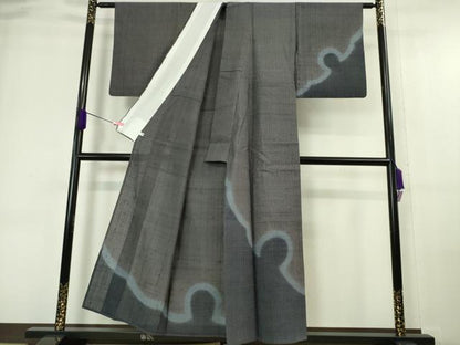 平和屋本店＊極上 夏物 ジャパンオートクチュール 渡辺雪三郎 訪問着 紗紬 雪輪 暈し染め 正絹 逸品 DZAA6347kh5
