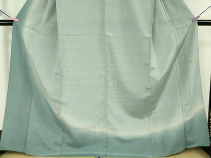 平和屋本店■極上　本塩沢　やまだ織　訪問着　単衣　染色作家　桐村博　逸品　未使用　DZAA6356kh5