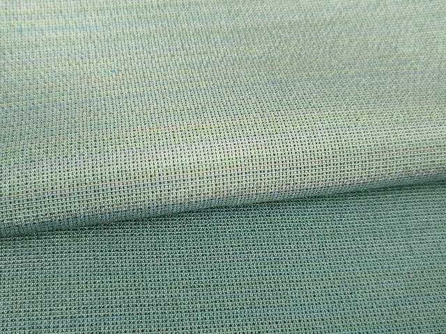 平和屋本店■極上　本塩沢　やまだ織　訪問着　単衣　染色作家　桐村博　逸品　未使用　DZAA6356kh5