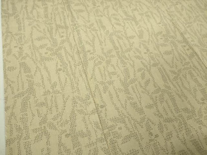 平和屋本店●極上 結城紬 80亀甲 笹竹文 逸品 未使用 DZAA6369kh5