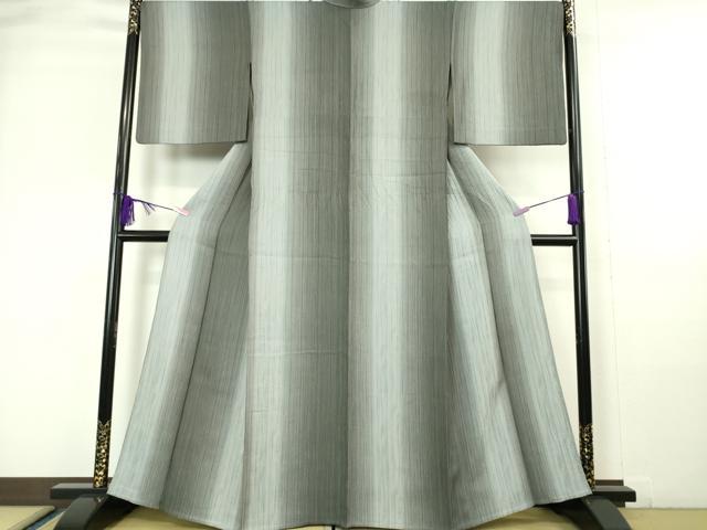 平和屋本店▽極上 小紋 単衣 間道 逸品 DZAA6382kh5