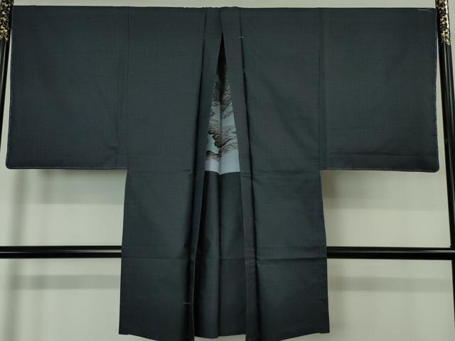 平和屋本店■極上 男性 本場大島紬 アンサンブル キングサイズ 長羽織 100亀甲 総詰め 逸品 未使用 DZAA6394kh5