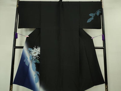 平和屋本店■極上　男性　訪問着　月下美人　暈し染め　逸品　DZAA6421kh5