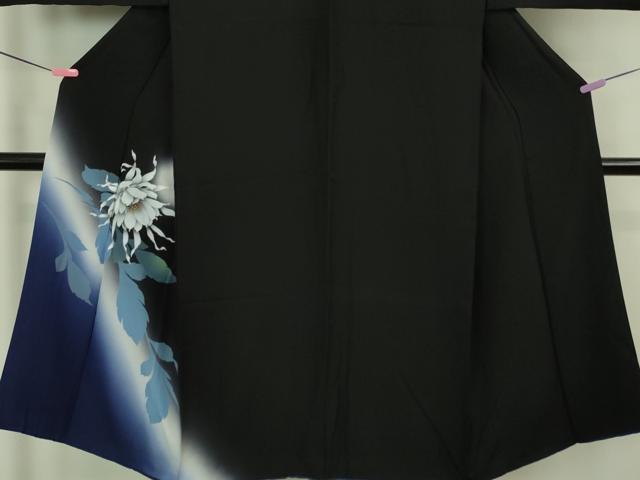 平和屋本店■極上　男性　訪問着　月下美人　暈し染め　逸品　DZAA6421kh5