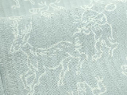 平和屋本店■夏物　長襦袢　鳥獣戯画　洗える着物　DZAA6485kh5