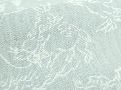 平和屋本店■夏物　長襦袢　鳥獣戯画　洗える着物　DZAA6485kh5