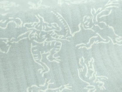 平和屋本店■夏物　長襦袢　鳥獣戯画　洗える着物　DZAA6485kh5