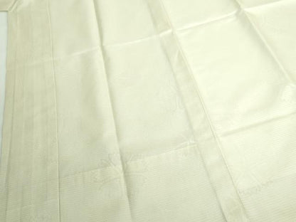 平和屋本店＊夏物 長襦袢 撫子紋紗 蒸栗色地 逸品 未使用 DZAA6486kh5