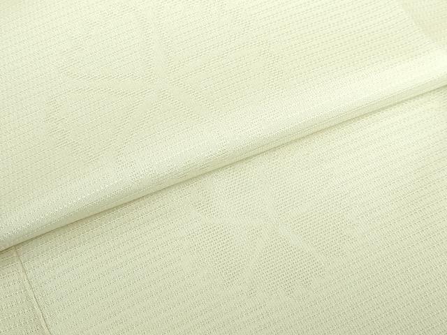 平和屋本店＊夏物 長襦袢 撫子紋紗 蒸栗色地 逸品 未使用 DZAA6486kh5