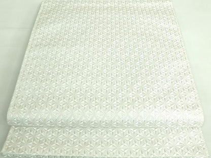 平和屋本店●極上 八寸名古屋帯 切子柄 逸品 未使用 DZAA6525kh5