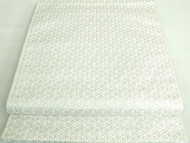 平和屋本店●極上 八寸名古屋帯 切子柄 逸品 未使用 DZAA6525kh5