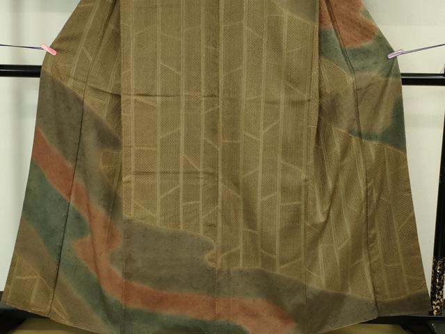 平和屋本店●極上 中国三大刺繍 スワトウ刺繍 汕頭刺繍 訪問着 紬地 道長文 逸品 DZAA6569kh5