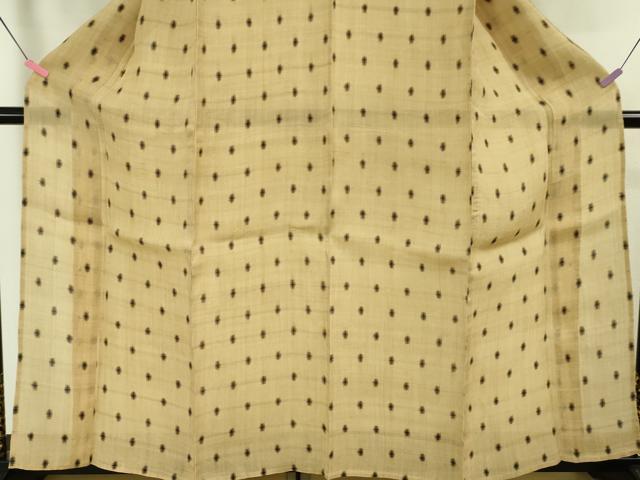 平和屋本店■極上　夏物　芭蕉布　手積み芭蕉糸100％　逸品　未使用　DZAA6572kh5