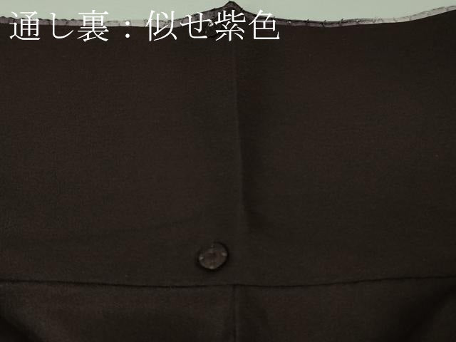 平和屋本店■極上　中国三大刺繍　スワトウ刺繍　本場縞大島紬　訪問着　暈し染め　上村絹織物謹製　証紙付き　逸品　未使用　DZAA6595kh5