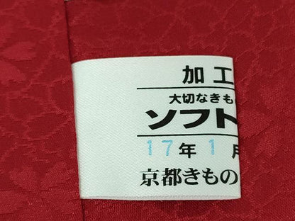 平和屋本店■極上 越後十日町の一流染匠 桐屋 翠山工房 正峰 振袖・長襦袢セット 辻が花 暈し染 銀通し地 京都きもの友禅 逸品 DZAA6607kh5