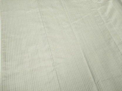 平和屋本店■極上　和装コート　本場縞大島紬　単衣　ロング丈　縞　逸品　DZAA6613kh5