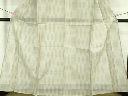 平和屋本店■極上　夏物　本場大島紬　夏大島　変わり市松　逸品　未使用　DZAA6627kh5