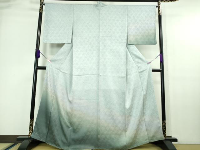 平和屋本店●極上 訪問着 総絞り 暈し染め 反端付き 逸品 未使用 DZAA6629kh5