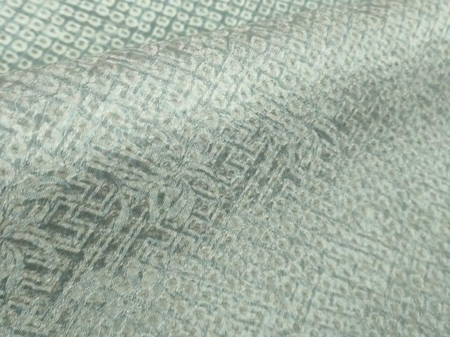 平和屋本店●極上 訪問着 総絞り 暈し染め 反端付き 逸品 未使用 DZAA6629kh5