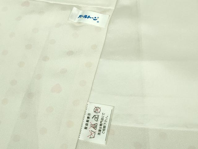 平和屋本店●極上 松田聖子 SEIKOMATSUDA 訪問着 刺繍 草花 丸文 象牙色地 タグ付き 逸品 未使用 DZAA6641kh5