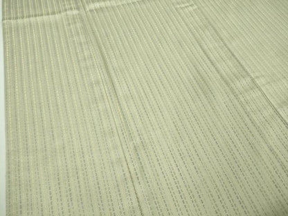 平和屋本店■極上　染と織　一休　お召　単衣　間道　証紙付き　逸品　未使用　DZAA6672kh5