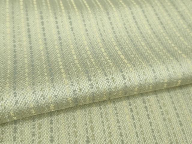 平和屋本店■極上　染と織　一休　お召　単衣　間道　証紙付き　逸品　未使用　DZAA6672kh5