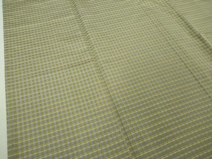 平和屋着物■極上　お召　単衣　吉野間道　逸品　DZAA6817kh5