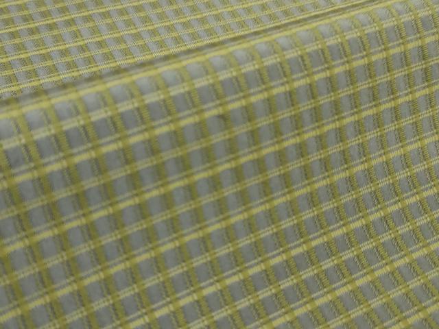 平和屋着物■極上　お召　単衣　吉野間道　逸品　DZAA6817kh5
