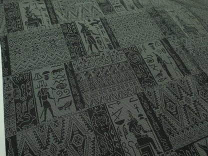 平和屋着物▽極上 本塩沢 訪問着 単衣 古代人物壁画文様 逸品 DZAA6822kh5