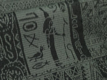 平和屋着物▽極上 本塩沢 訪問着 単衣 古代人物壁画文様 逸品 DZAA6822kh5
