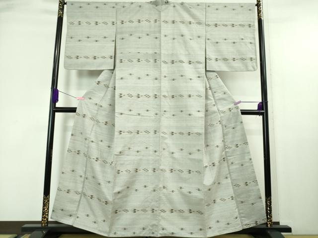平和屋本店■希少　重要無形文化財　本場久米島紬　ゆうな染　手織　逸品　DZAA6827kh5