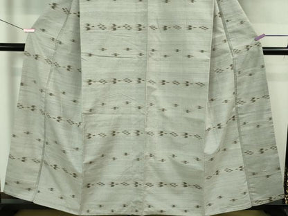 平和屋本店■希少　重要無形文化財　本場久米島紬　ゆうな染　手織　逸品　DZAA6827kh5