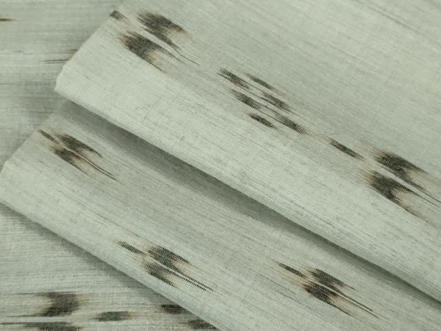 平和屋本店■希少　重要無形文化財　本場久米島紬　ゆうな染　手織　逸品　DZAA6827kh5