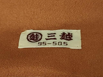 平和屋着物■極上　ファッションデザイナー 花井幸子　訪問着　刺繍　梅菊楓　黒地　金彩　三越扱い　逸品　DZAA6842kh5