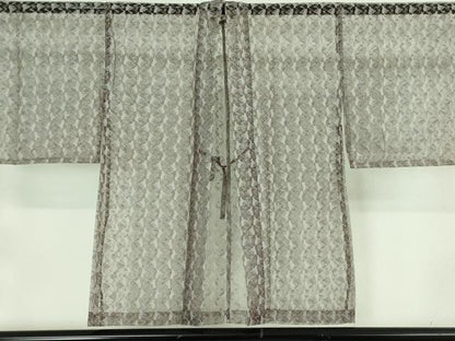平和屋着物■極上　羽織　スリーシーズン　春夏秋　塵除け　レース　銀糸　逸品　未使用　DZAA6869kh5