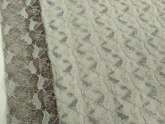 平和屋着物■極上　羽織　スリーシーズン　春夏秋　塵除け　レース　銀糸　逸品　未使用　DZAA6869kh5