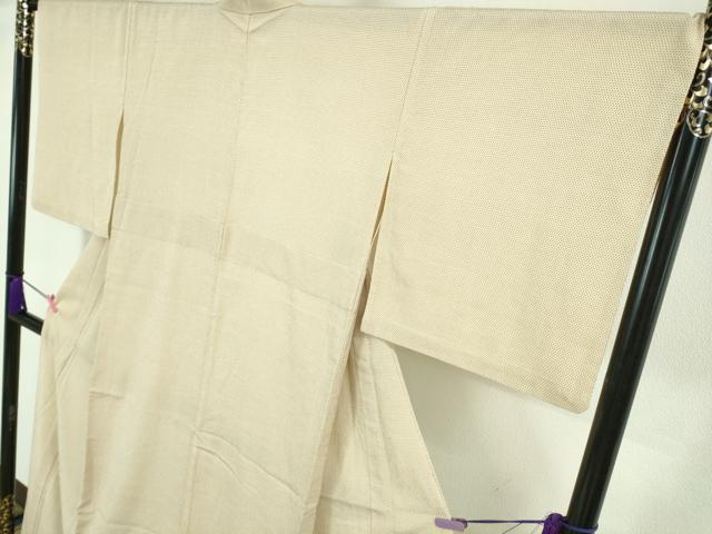 平和屋着物▽極上 本塩沢 単衣 蚊絣 逸品 DZAA6896kh5
