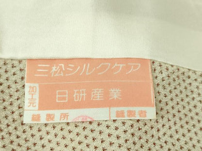 平和屋着物▽極上 本塩沢 単衣 蚊絣 逸品 DZAA6896kh5
