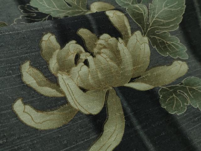 平和屋着物▽極上 撫松庵 小紋 単衣 乱菊 逸品 DZAA6941kh5