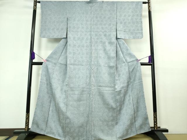 平和屋着物●極上 名門 藤娘きぬたや・総絞り 杢目絞り 小紋 鈴乃屋扱い 逸品 未使用 DZAA6948kh5