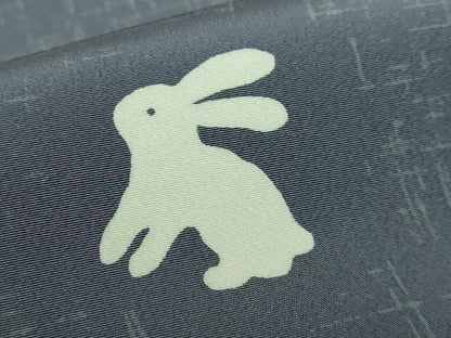 平和屋本店●上質な長襦袢 無双仕立て 兎 逸品 未使用 DZAA6977kh5