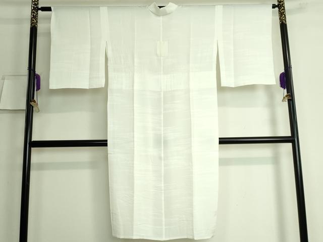 平和屋本店■上質な長襦袢　単衣　伊と幸　松岡姫　霞地紋　反端付き　逸品　DZAA6978kh5