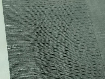 平和屋本店■希少　本場小千谷本麻襦袢　麻絽　染の近江謹製　豆がら茶色地　杉山織物　証紙付き　逸品　DZAA6984kh5