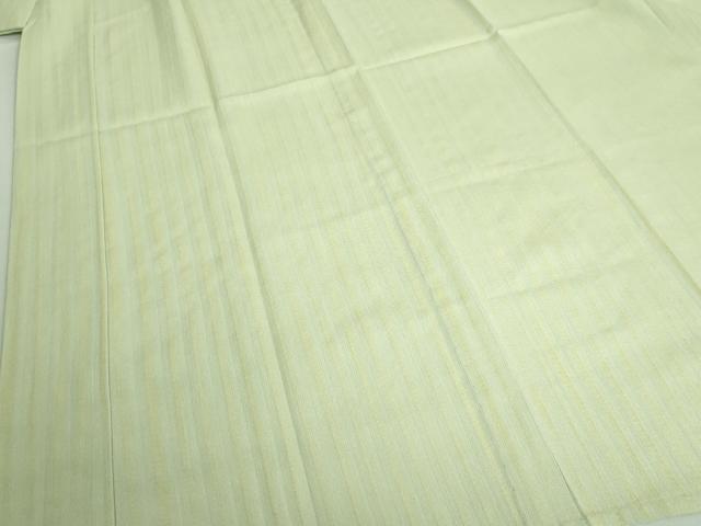 平和屋本店■上質な長襦袢　単衣　縞　逸品　DZAA6985kh5