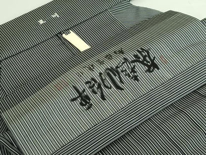 平和屋本店■極上　鳥居良　男性　馬乗り袴　縞　茶喜仙台平　茶喜謹製　縞　逸品　DZAA7043kh5