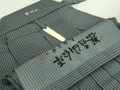 平和屋本店■極上　鳥居良　男性　馬乗り袴　縞　茶喜仙台平　茶喜謹製　縞　逸品　DZAA7045kh5