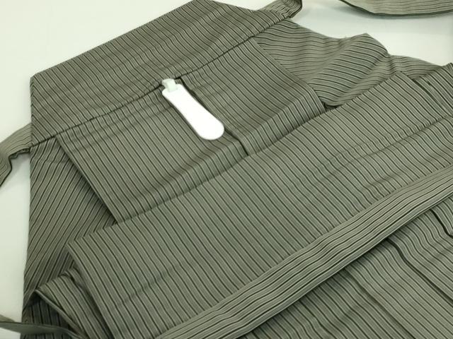 平和屋着物■極上　男性　馬乗り袴　縞　逸品　DZAA7047kh5