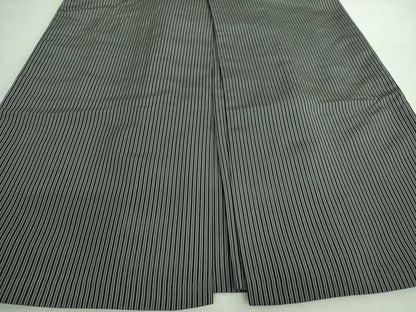 平和屋本店■極上　夏物　男性　馬乗り袴　縦絽　縞　逸品　DZAA7048kh5