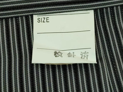 平和屋本店■極上　夏物　男性　馬乗り袴　縦絽　縞　逸品　DZAA7048kh5