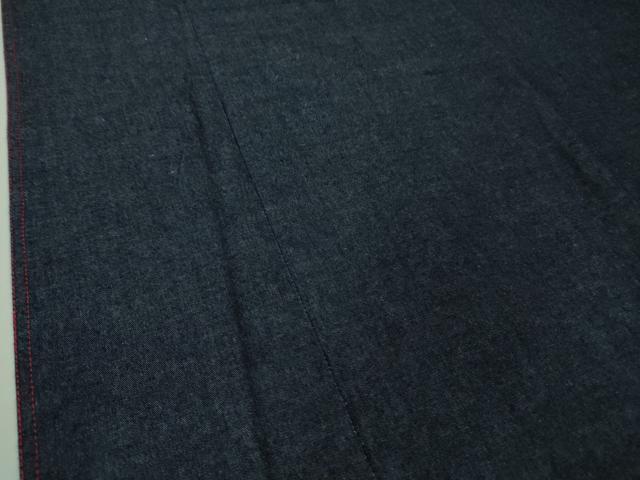 平和屋着物■極上　デニム着物　単衣　夢工房　綿　逸品　DZAA7051kh5